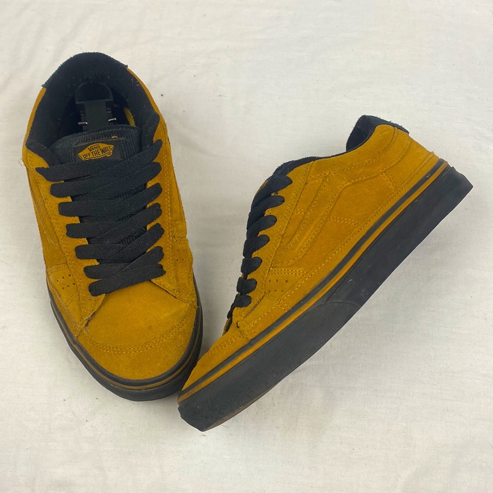 J-LAY Vans Skate Shoes Mustard Mens 6.5 Womens 8